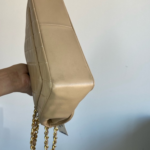 Chanel Vintage single flap with removable wallet 24K gold hardware - Picture 10 of 13